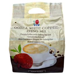 DXN Ootea White Coffee Zhino - Λευκός καφές + τσάι oolong + μανιτάρι γανόδερμα 20 x 21 γραμμάρια