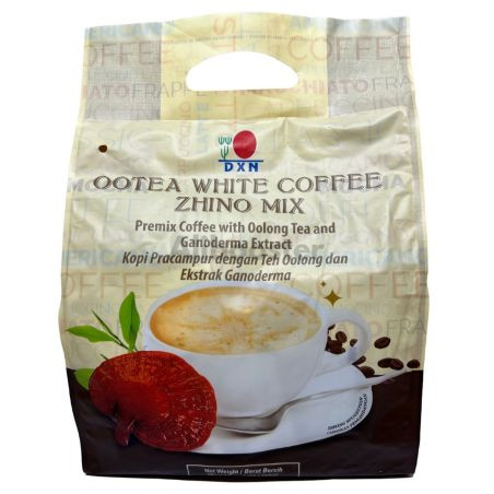 DXN Ootea White Coffee Zhino - Hvid kaffe + oolong te + ganoderma svamp 20 x 21 gram