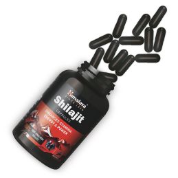 Shilajit 60 Kapseln - Shilajit Extrakt aus 'Himalaya 100% rein