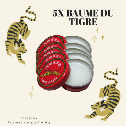 Balsam de tigru 4g format de buzunar de călătorie