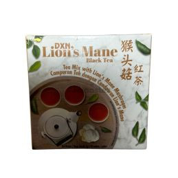 DXN Lion's Mane Black Tea - Svart te basert på Lion's Mane