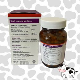 Milchpulver - Calcium, Vitamin D3 und Fructooligosaccharide FOS