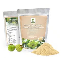 Garcinia atroviridis (Asam Gelugur) - 100g Standardized extract powder - Acidic hydrogenic acid