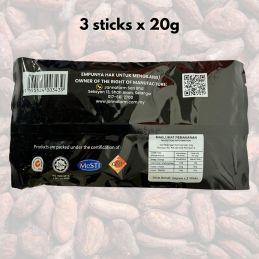 Packung Weißer Kaffee, Tee, Schokolade, schwarzer Ingwer-basierter Cappuccino