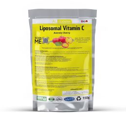 Liposomale vitamine C + gestandaardiseerd acerola kersenpoeder 150 g