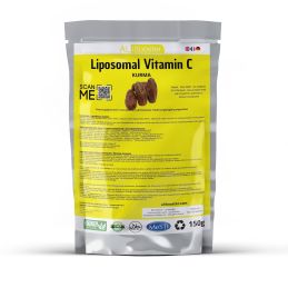 Liposomalt C-vitamin + standardiseret datteekstraktpulver 150 g