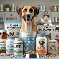 Food supplement for animals, dogs, cats