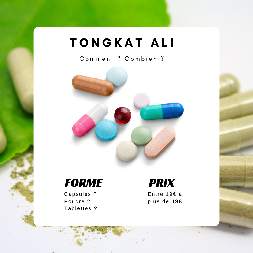Quel prix pour le Tongkat Ali ?